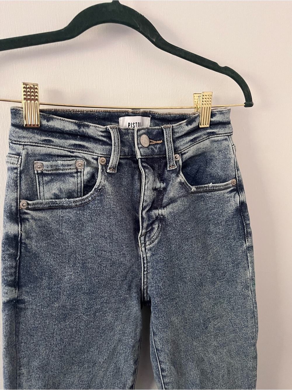 Pistola Light Wash Bootcut Jean Mid Rise Size 24 - Picture 2 of 12